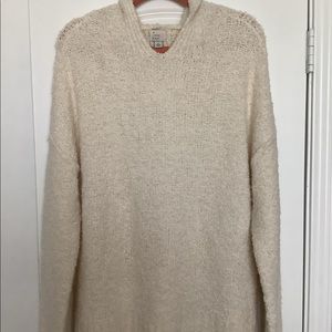 Teddy white hoodie